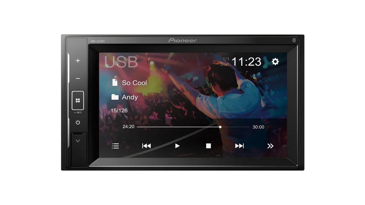 Pioneer DMH-A240BT – dodatni pogled 2