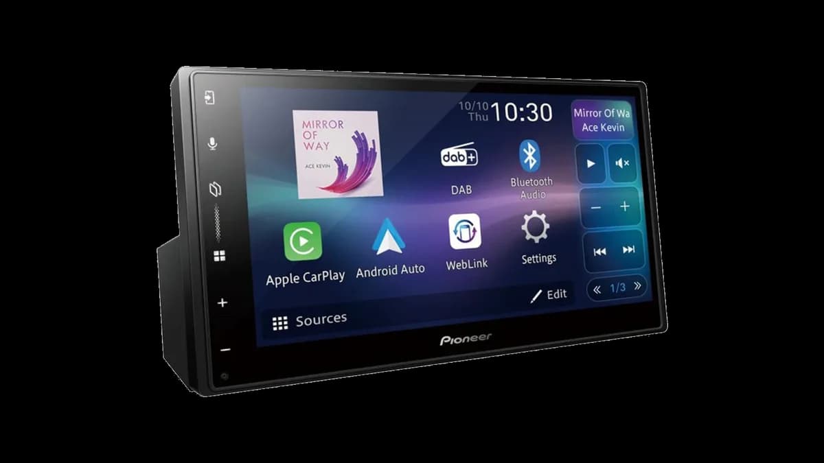 Pioneer SPH-DA77DAB – sprednji pogled